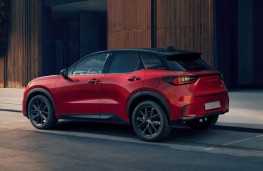 Lexus LBX Vibrant rear threequarters